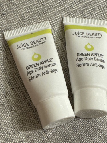 SET OF 2 Juice Beauty Green Apple Age Defy Serum .26 fl oz / 7.8 ml Sample NEW - Picture 2 of 3