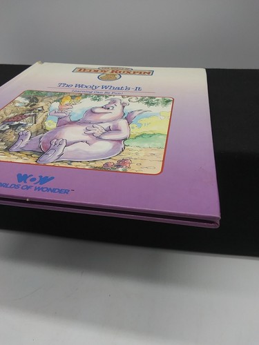 Vintage 1985 TEDDY RUXPIN BOOK THE WOOLY WHAT'S-IT WORLDS OF WONDER - BOOK ONLY - Picture 19 of 24