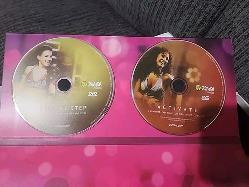 2 varillas tonificantes ZUMBA Fitness Body Exhilerate agitador 1 lb pesas de mano 4 DVD - Imagen 5 de 5