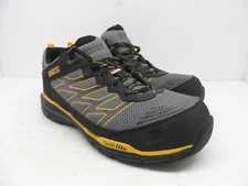 DAKOTA Mens 3604 Aluminum Toe Steel Plate Quad Lite Work Safety Shoes Gray 7EE