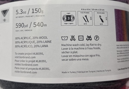 Löwenmarke Mandala Wollmischung Garn "Aphrodite" 1 Knäuel #1984 - Bild 3 von 5