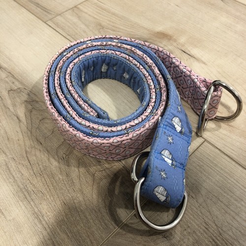 (2) Vineyard Vines Martha’s Vineyard Preppy Golf Boat D Ring Belts Size M Medium - Picture 5 of 5