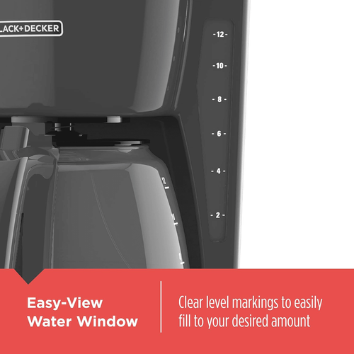 Black & Decker Caffettiera Programmabile 12 Tazze con Comandi Digitali - RICONDIZIONATA - Foto 6 di 11