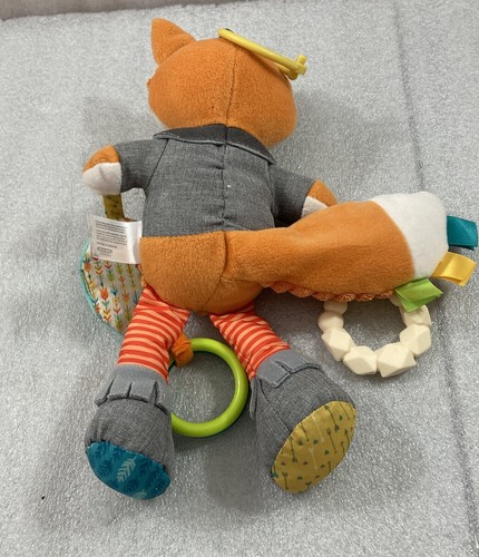 Infantino FOX plush baby crib activity toy 11"  - Picture 3 of 3