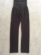 Pea In a Pod Maternity Brown Leggings Size M