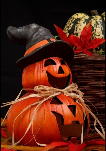Poster HALLOWEEN formato A3 A4 A5 stampa artistica lucida, decorazione festa Halloween - Foto 9 di 16