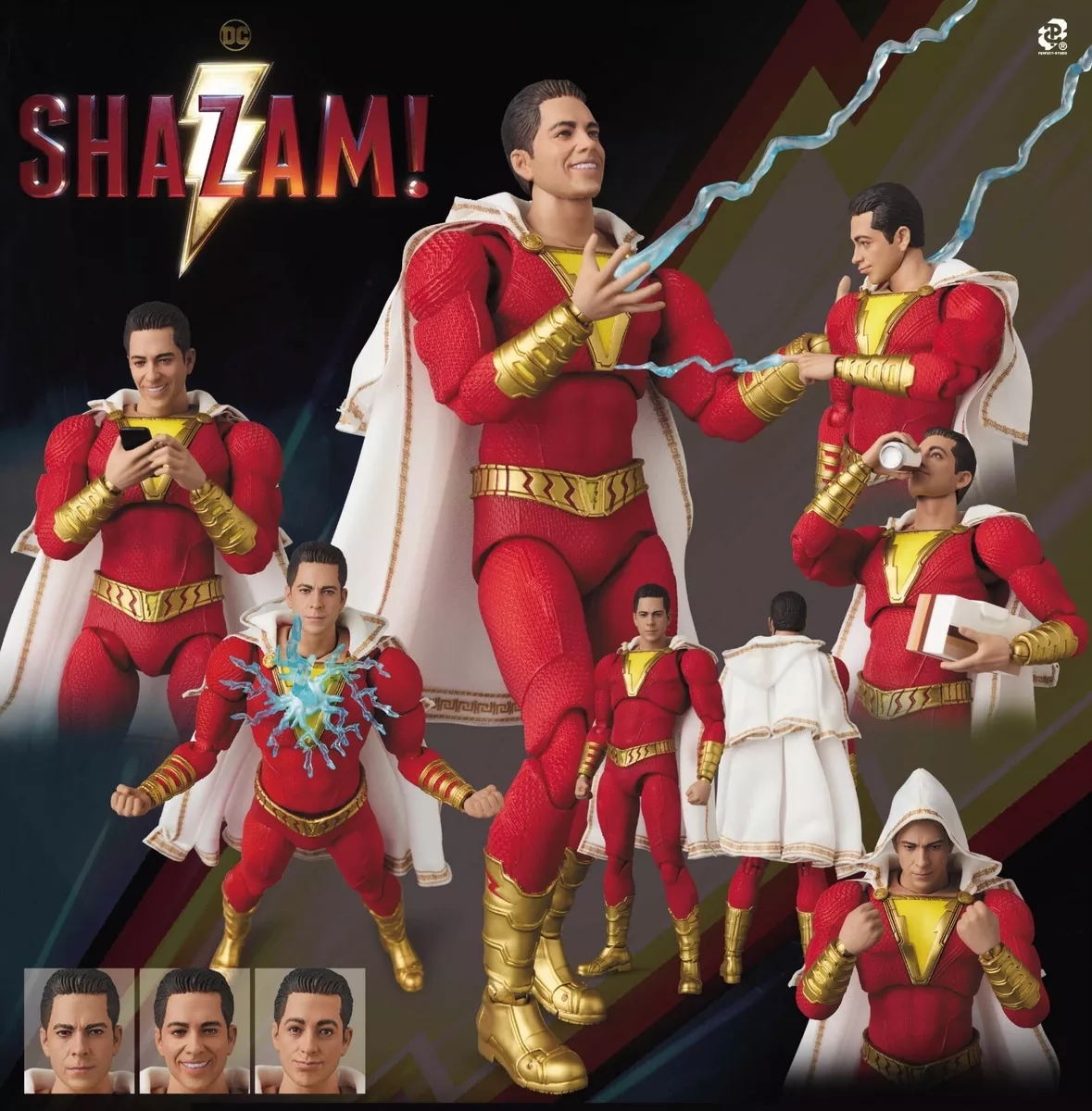 MAFEX No.101 MAFEX SHAZAM! SHAZAM Medicom Toy Japan NEW~