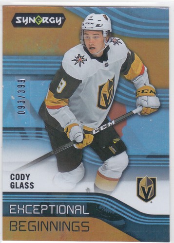19/20 SYNERGY..CODY GLASS..EXCEPTIONAL BEGINNINGS ORANGE../399..# EB-30..KNIGHTS