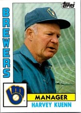 1984 Topps #321 Harvey Kuenn