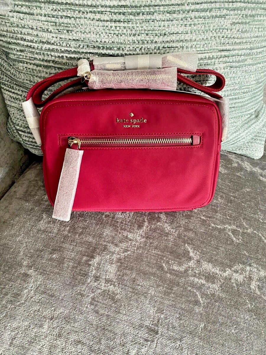 BNWT Kate Spade New York Cranberry Chelsea Camera Bag 325.00