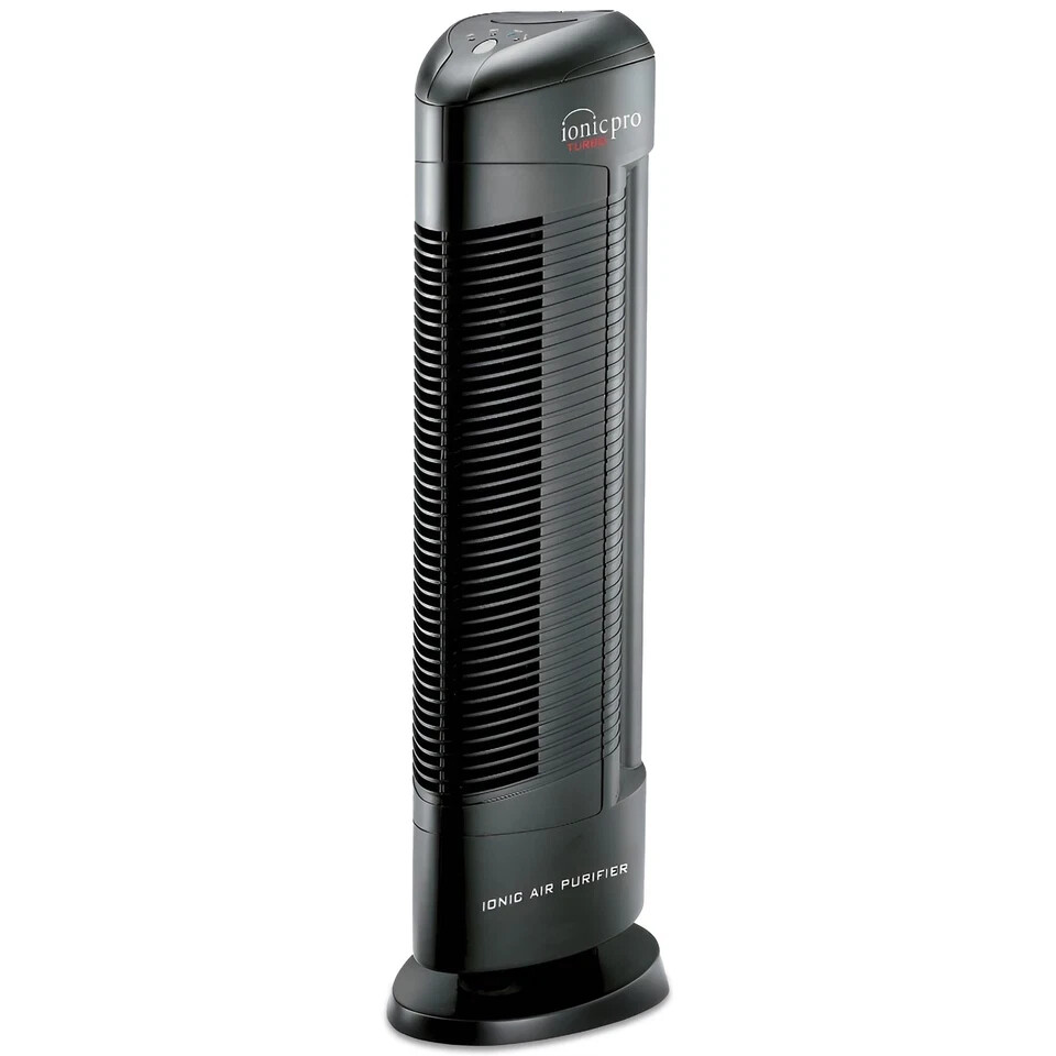 ENVION Ionic-Pro Turbo Large Room Air Purifier Tower w/ 3 Speeds