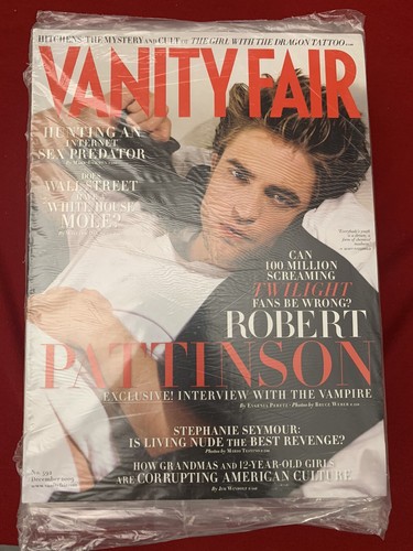 Sealed NEW 13 Vanity Fair Magazines 2008-2010 - Picture 3 of 18