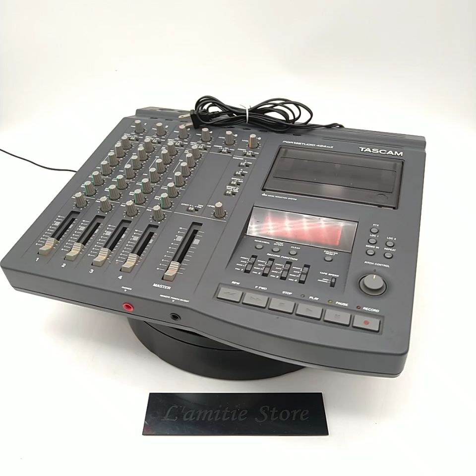 Tascam Portastudio 424MKII 4-Track Cassette Mixer Recorder Tascam Portastudio 424MKII 4-Track Cassette Mixer Recorder