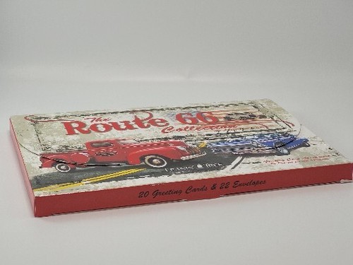 LEANIN'TREE THE ROUTE 66 GREETING CARD ASSORTMENT 20 DESIGNS G.GIORDANO - Picture 8 of 9