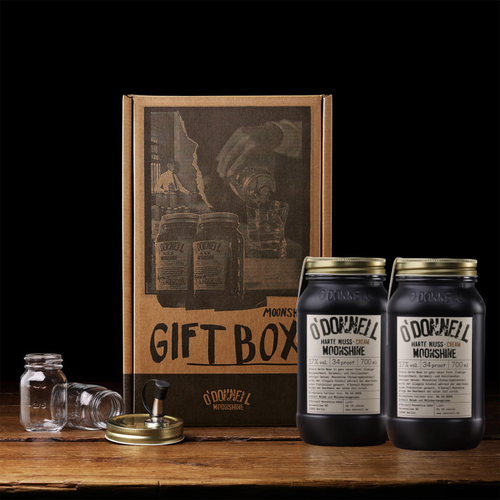 O'DONNELL MOONSHINE 2er Geschenkbox Harte Nuss Cream 17%-25%Vol. Mason Jars - Bild 32 von 76