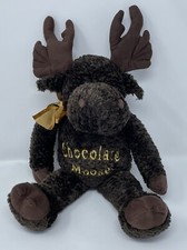 Dan Dee Chocolate 18" Moose Plush Soft Toy Stuffed Animal