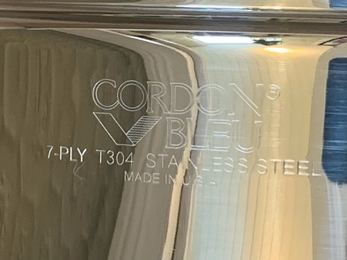 REGAL CORDON BLEU 2 1/2 QUART (2.4L) 7 PLY STAINLESS STEEL SAUCE PAN & LID USA - Picture 7 of 17