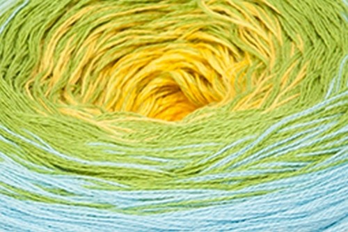 8,60€/100g Farbverlauf Bobbel Cake Kit Baumwolle Spring Rainbow Katia Anleitung - Bild 16 von 32