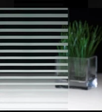 3M Vinyl Film for Privacy Glass Decoration Gradient Lines, 50' roll