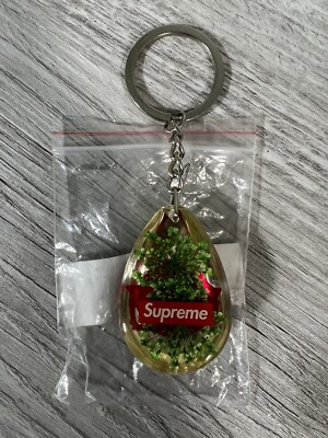 Supreme Drop Rose Keychain 入手困難品 15ss Supreme Tear Drop Rose