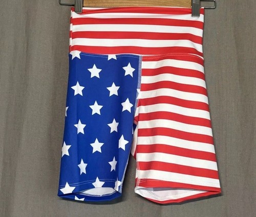 Pantalones Cortos Beach Riot Bike Estrellas Rayas Bandera 4 de Julio Talla Pequeña Nuevos con Etiquetas Americanos - Imagen 22 de 23