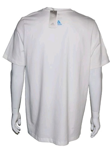 Adidas Herren weiß Food Truck Grafik Rundhalsausschnitt Kurzarm T-Shirt Tee XL Neu mit Etikett  - Bild 5 von 9