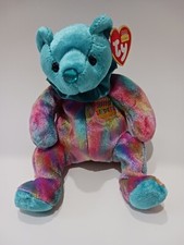 TY Beanie Baby - DECEMBER the Birthday Bear (7.5 inch) With Tags