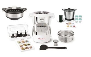 Val 900€ HF806e10 Moulinex Companion Xl + Cuivapeur + Mini Cuve Garantie 2ans