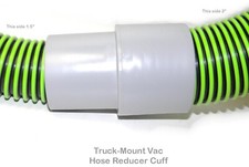 Carpet Cleaning Truckmount 2" to 1.5" Vacuum Hose Reducer