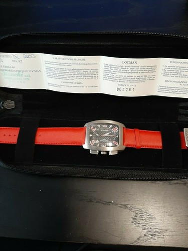 Locman Orologio Titaniu Chronograph Water Resistan Vintag Nuovo con certificato - Foto 7 di 12