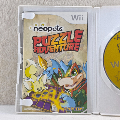 Neopets Puzzle Adventure (Nintendo Wii) Preowned - Tested & Complete - Free Post - Picture 3 of 4