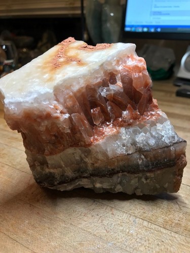 Multicolored Calcite Crystal Mineral Gemstone Medium Natural Rock Specimen 005 - Picture 12 of 12