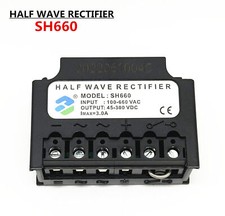 SH660 Motor HALF WAVE brake rectifier INPUT 100-660VAC OUTPUT 45-300VDC 3A