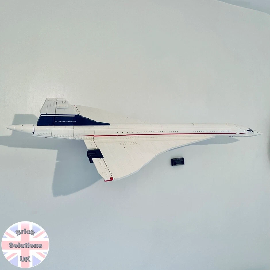 Adjustable Wall Mount for LEGO Icons Concorde 10318 (Black) - Image 4 of 4