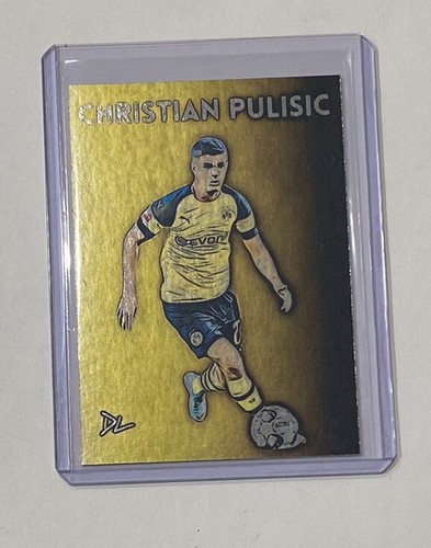 Christian Pulisic Platinum Artist Signed "Borussia Dortmund" Trading Card 1/1 - Picture 1 of 2
