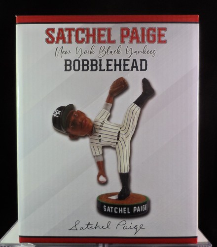 Satchel Paige Negro Leagues New York Black Yankees Bobblehead - Picture 3 of 4