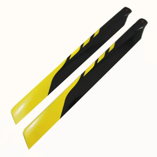 5 Pair Yellow Glass Fiber Main Rotor Blades 325mm RC 450 Combo For RC Helicopter - Picture 3 of 24