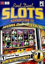 Reel Deal Slots Adventure III World Tour - PC DVD Game VG