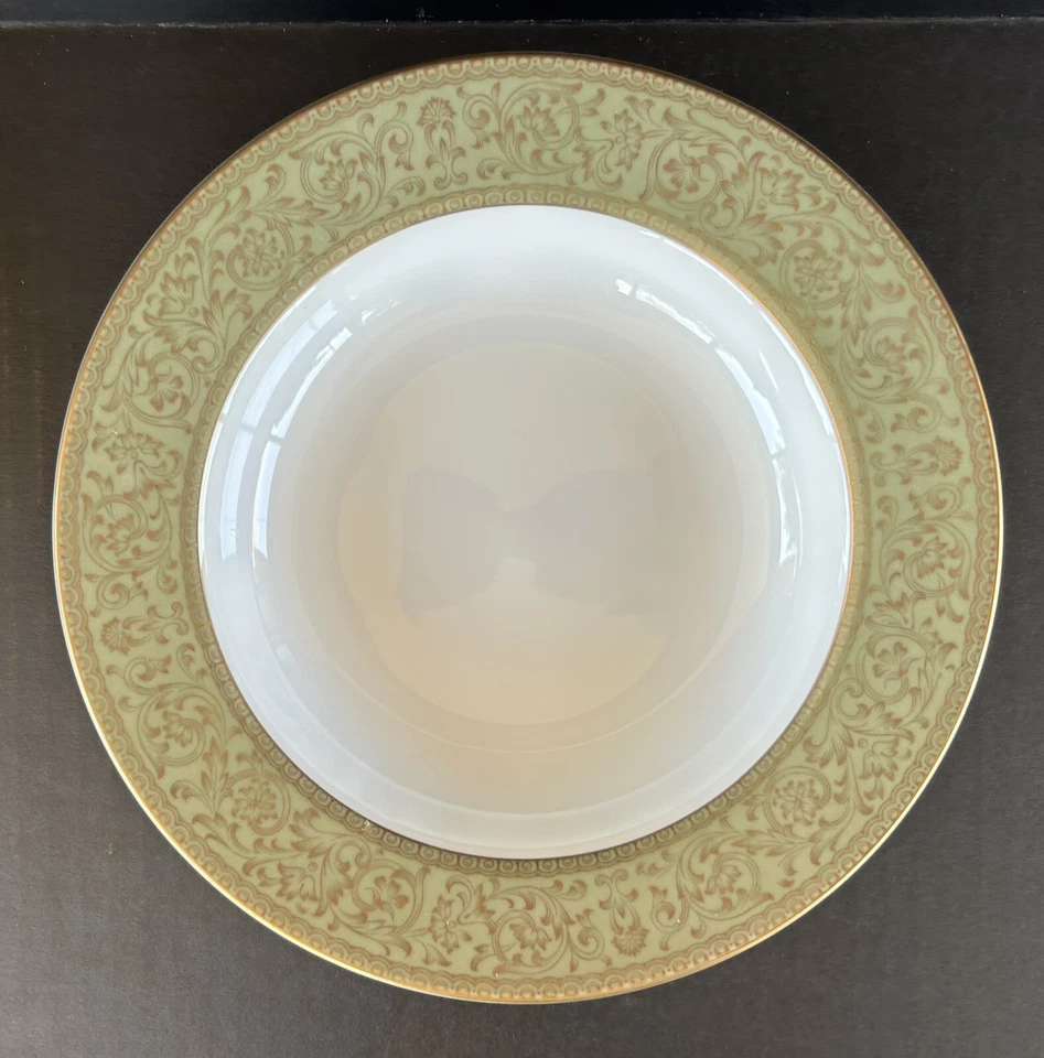 Juego de 6 cuencos de sopa de borde ancho Sango Versailles 3632 8 1/2" Foto 4 de 4