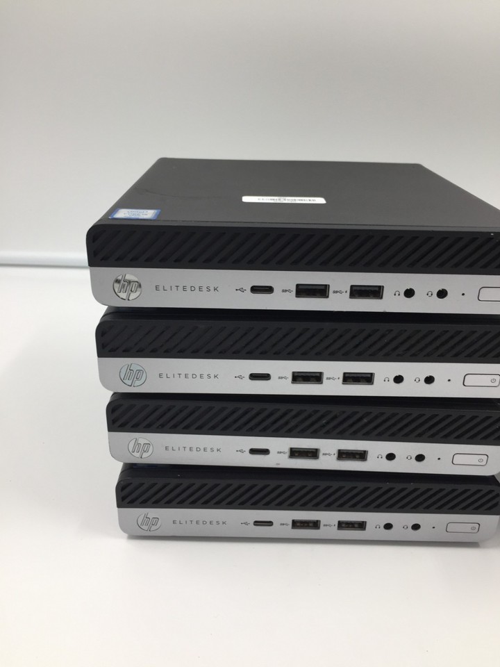 *Lot of 8* HP Elitedesk 800 G5 Mini | i5-9500T 2.2GHz | 8GB RAM | NO ...