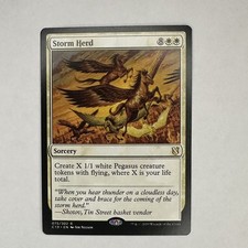 Storm Herd 75 NM Normal R Commander 2019 MTG