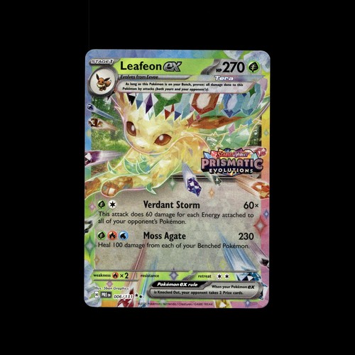 Pokemon Prismatic Evolutions: Choose Your Card! Reverse Holo/Holo EX Full Art NM - Picture 192 of 199