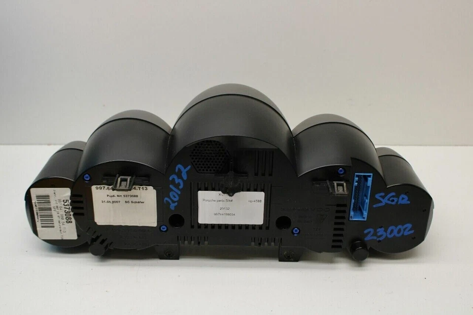 Porsche 911 997 Speedo 2007 velocímetro cuadro de instrumentos OEM usado Foto 2 de 4