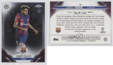 2023-24 Topps Chrome UEFA Club Competitions Lamine Yamal #64 Rookie RC