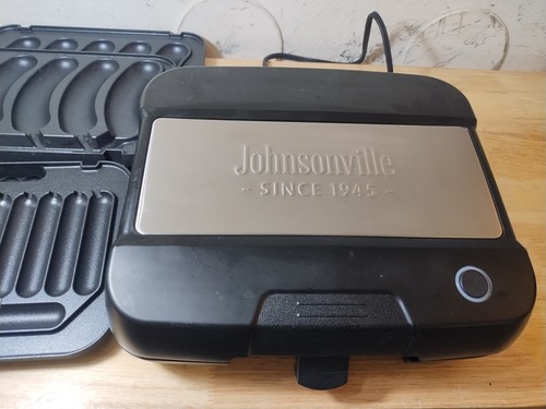 Johnsonville Sizzling Sausage Grill Plus 3 in 1 Electric Grill w/ Plates BTG-500 - Picture 2 of 4