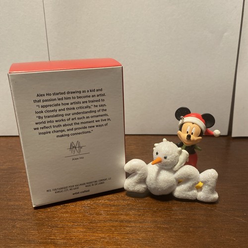 2021 Hallmark Keepsake Ornament Mickey A Year of Disney Magic - Bild 2 von 3