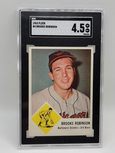 1963 Fleer #4 Brooks Robinson SGC 4.5
