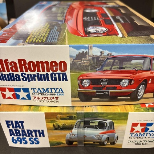 Tamiya 1/24 Alfa Romeo Julian Sprint Gta Abarth 695Ss Plastic Model