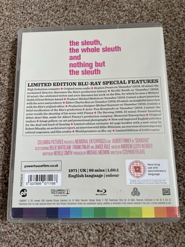 Gumshoe Limited Edition Blu Ray. Only 3000 Copies In Existence. - Picture 2 of 4