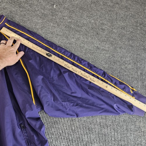 Camisa de Carolina del Este para Hombres 3XL Pullover Púrpura Rompevientos NCAA Fútbol Russell - Imagen 7 de 13